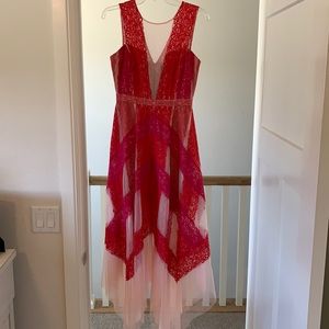 BCBG Maxazria Joslyn Handkerchief Dress